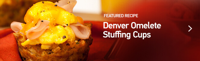 Denver Omelette Stuffing Cups