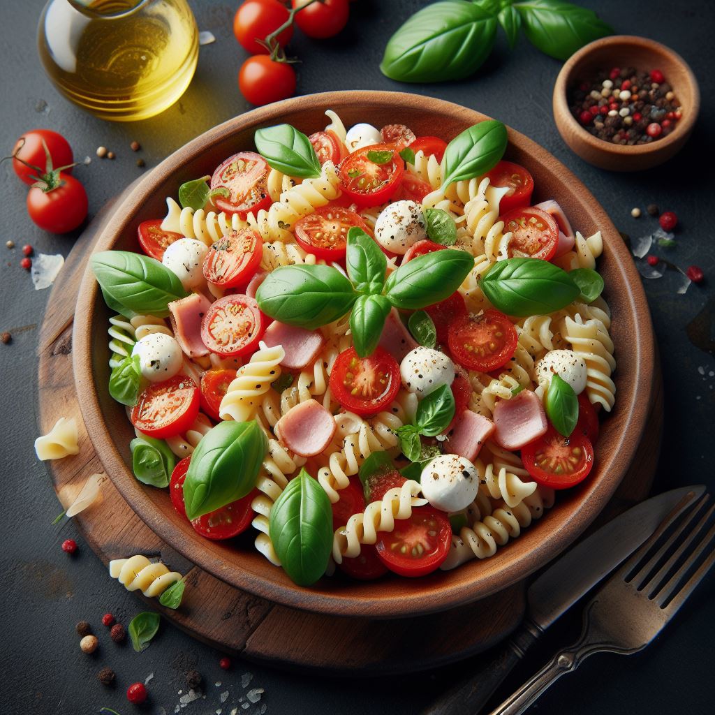 caprese pasta salad