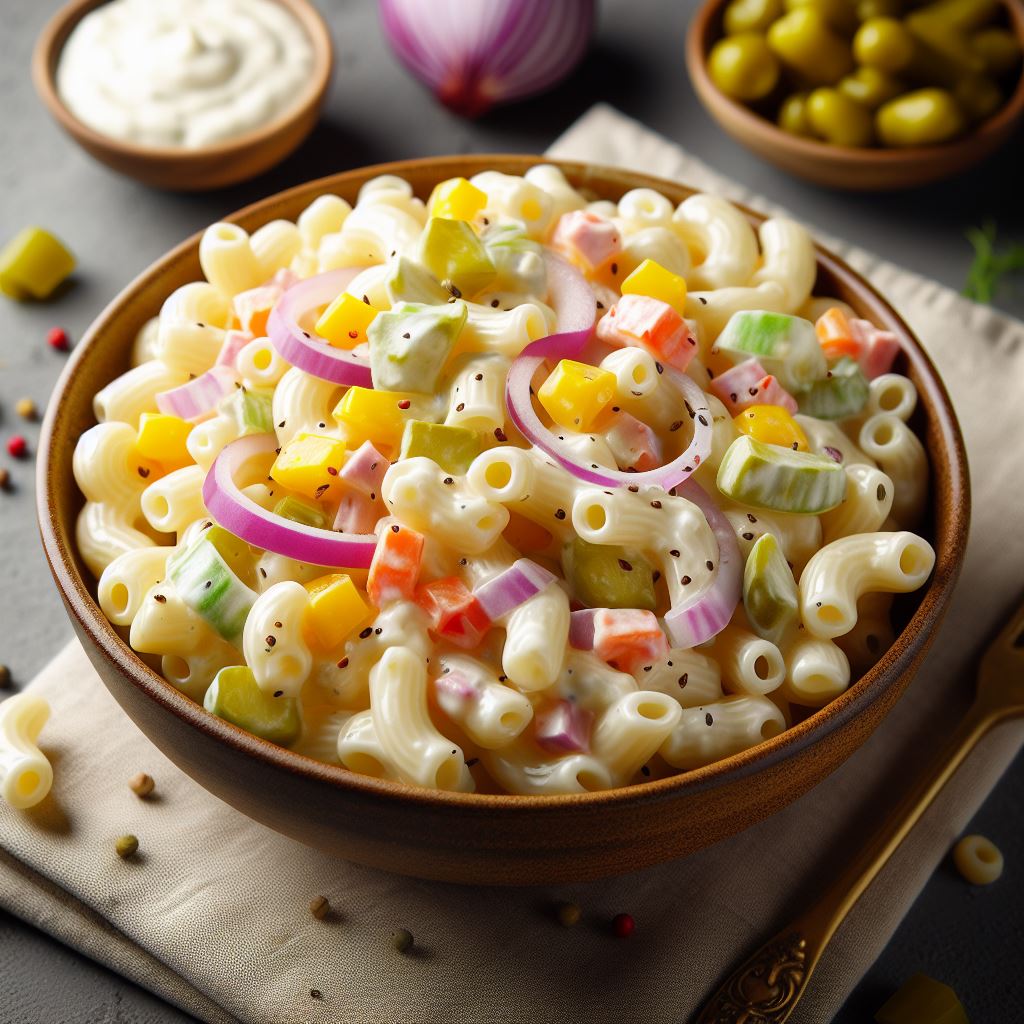 healthy macaroni salad