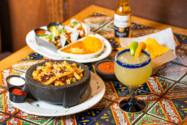 Delicious Mexican fare on a table