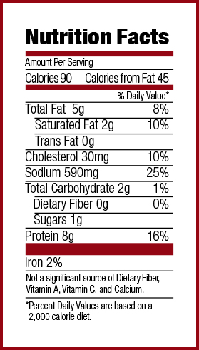 Nutrition Facts