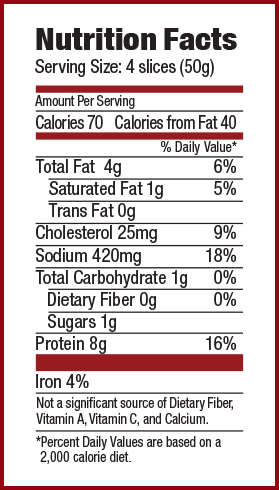 Nutrition Facts