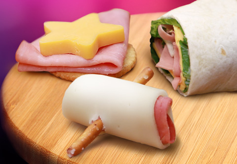 On-the-go Lunchmeat Roll-ups & Wraps
