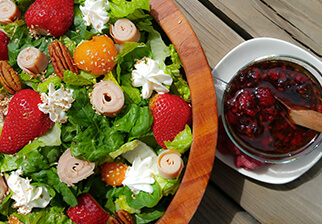 Raspberry Summer Salad Recipe